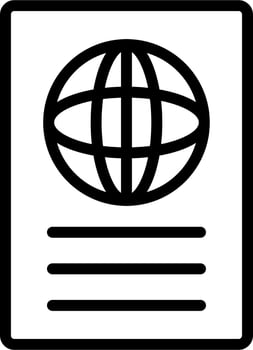 Passport Vector Icon