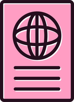 Passport Vector Icon