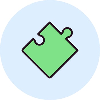 Puzzle Vector Icon