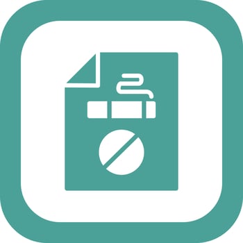 No Smoking Vector Icon