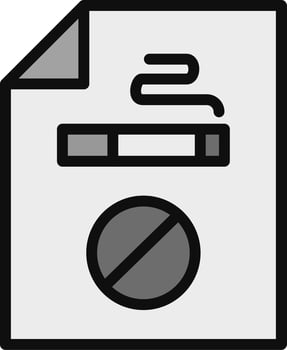No Smoking Vector Icon