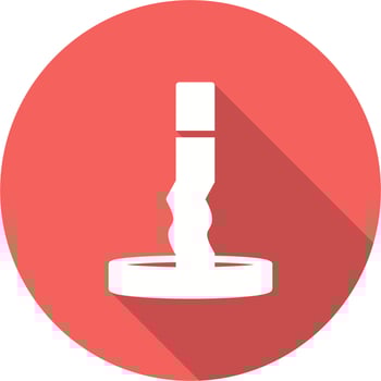 Cigarette butt Vector Icon
