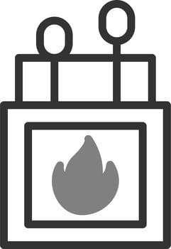 Match Box Vector Icon
