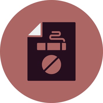 No Smoking Vector Icon