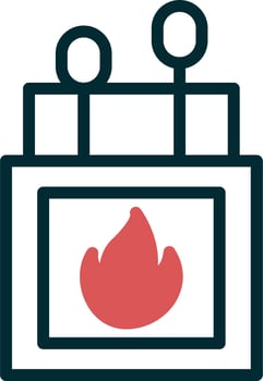 Match Box Vector Icon