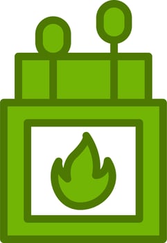 Match Box Vector Icon
