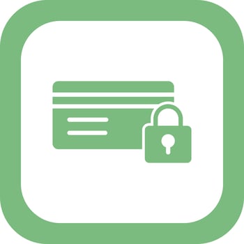 Credit Card Security Vector Icon