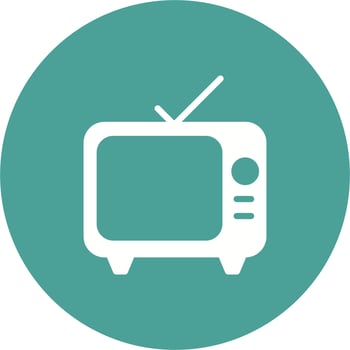 Television Vector Icon