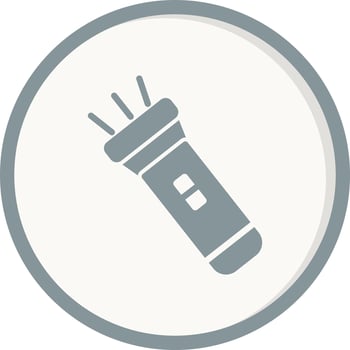 Flash Light Vector Icon