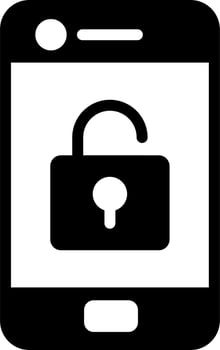 Mobile Unlock Vector Icon
