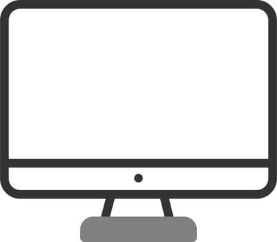 Moniter Vector Icon