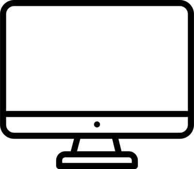 Moniter Vector Icon