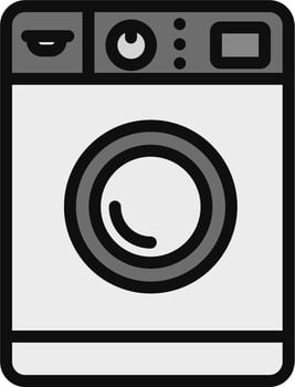 Washing Machine Vector Icon