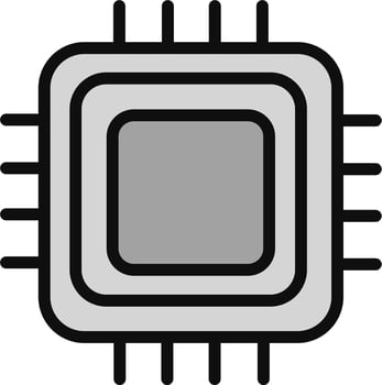 Processor Vector Icon