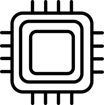 Processor Vector Icon