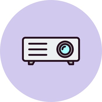 Projector Vector Icon