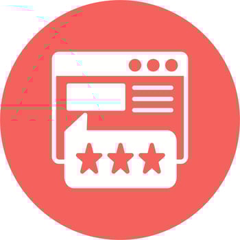 Customer Review Vector Icon