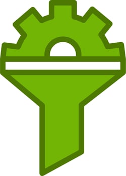 Sales Funnel Vector Icon