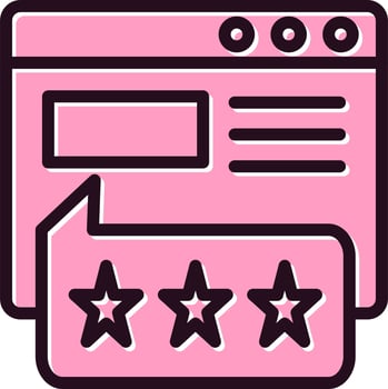 Customer Review Vector Icon