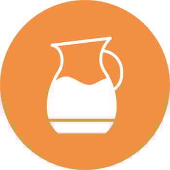 Water Jar Vector Icon