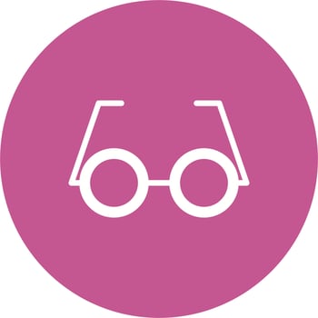 Glasses Vector Icon