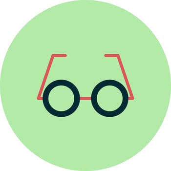 Glasses Vector Icon