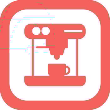Coffee Machine Vector Icon