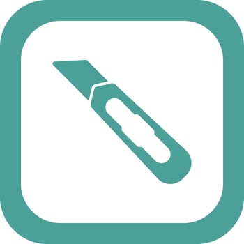 Cutter Tool Vector Icon