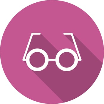 Glasses Vector Icon