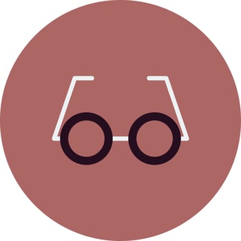 Glasses Vector Icon