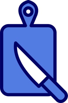 Chopping Board Vector Icon