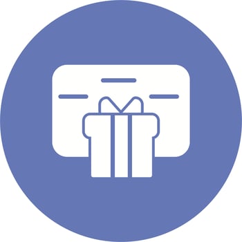 Gift Card Vector Icon