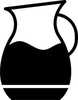 Water Jar Vector Icon