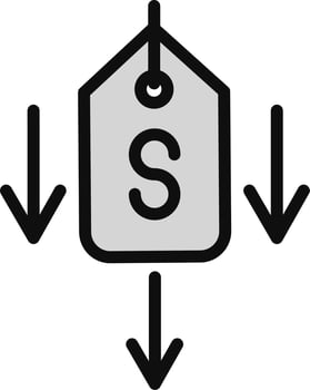 Low Price Vector Icon