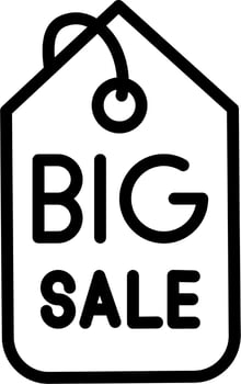 Big Sale Vector Icon