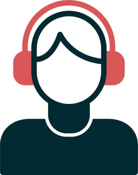 Listening Vector Icon