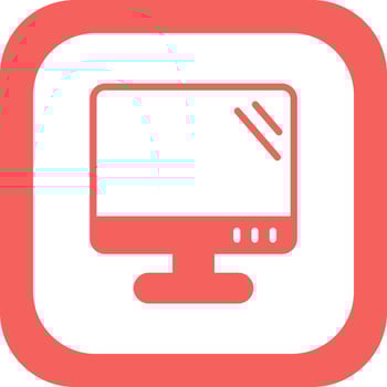 Monitor Vector Icon