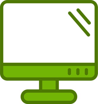 Monitor Vector Icon