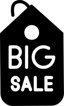 Big Sale Vector Icon