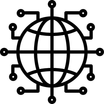 Digitalization Vector Icon