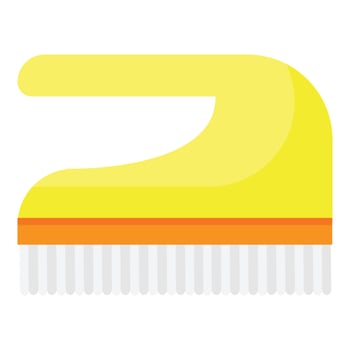 Brush icon cartoon vector. Bucket wash vector