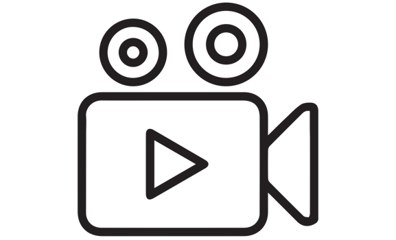 video camera symbol. png video camera icon symbol. illustration on transparent background PNG