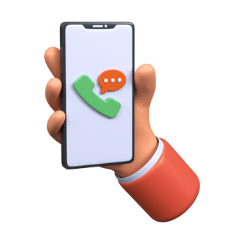 telephone conversation 3d png