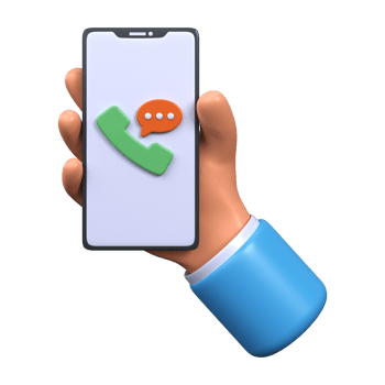 Phone call 3d icon png