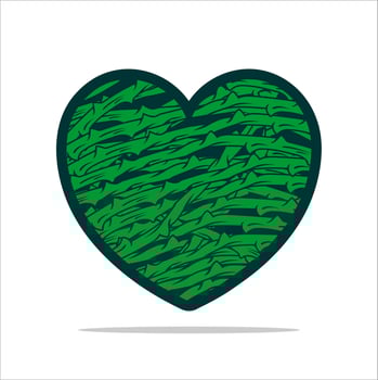 Vector love heart illustration