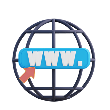 3d illustration of web browser security png