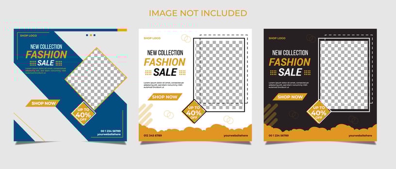 Fashion Sale Social Media Post Template Premium vector