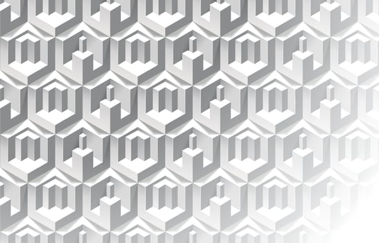 3D Texture Geometric Background vector
