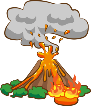 volcano png graphic clipart design