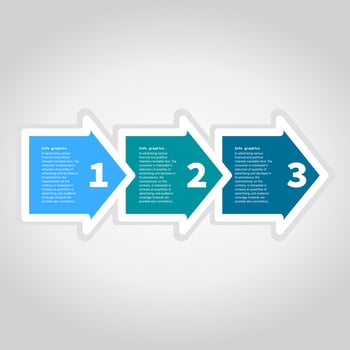 Collection of arrows for web design. A vector illustration